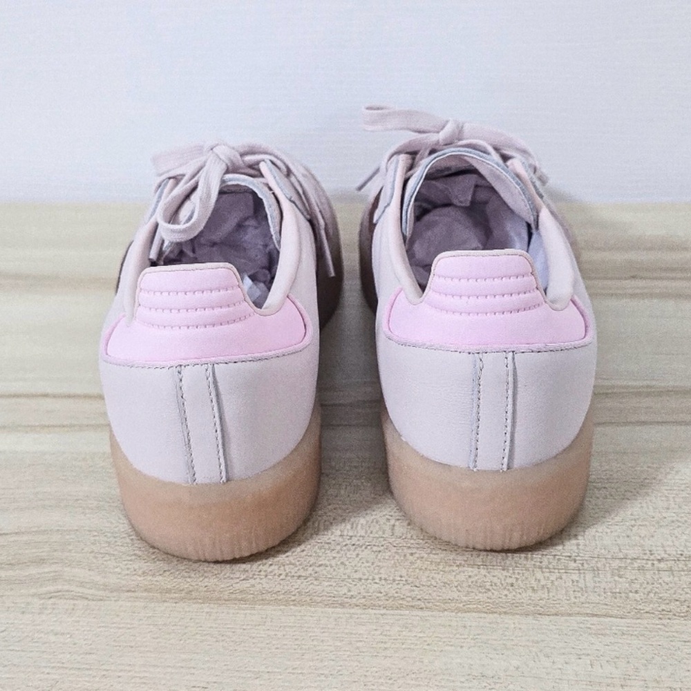 Adidas Samba Putty Mauve/brown Platform Sneakers Womens Size 10.5 - Picture 4 of 6
